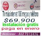 Claro Tv +internet 100 Megas Y Teléfono $69900